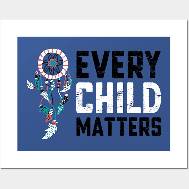 Every Child Matters Gift Wall Art by qwertydesigns